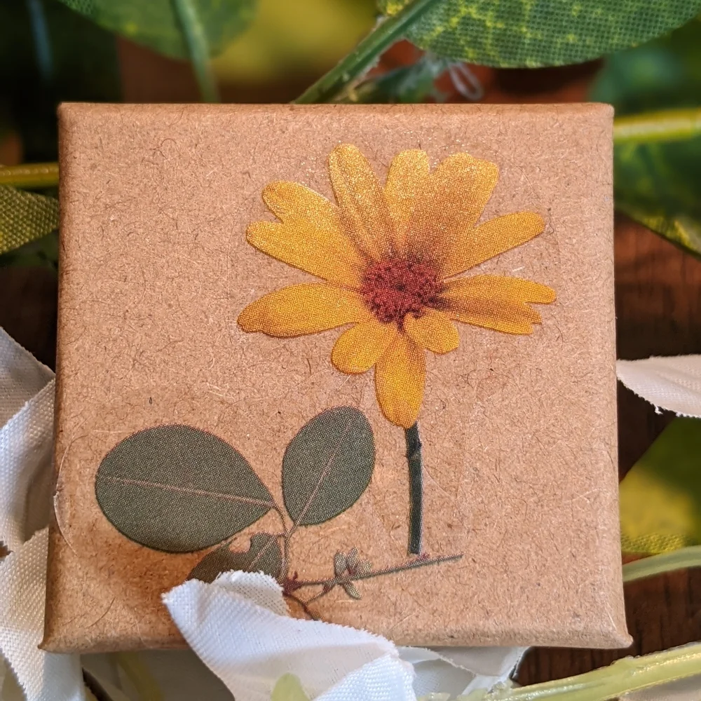 🌷 Sterling Carnelian Semiprecious Stone Ring. Size 8 - Picture 3 of 3